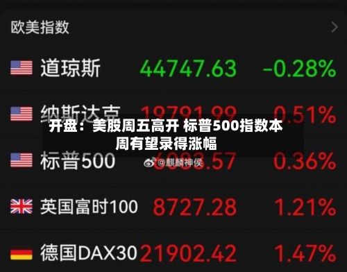 开盘：美股周五高开 标普500指数本周有望录得涨幅